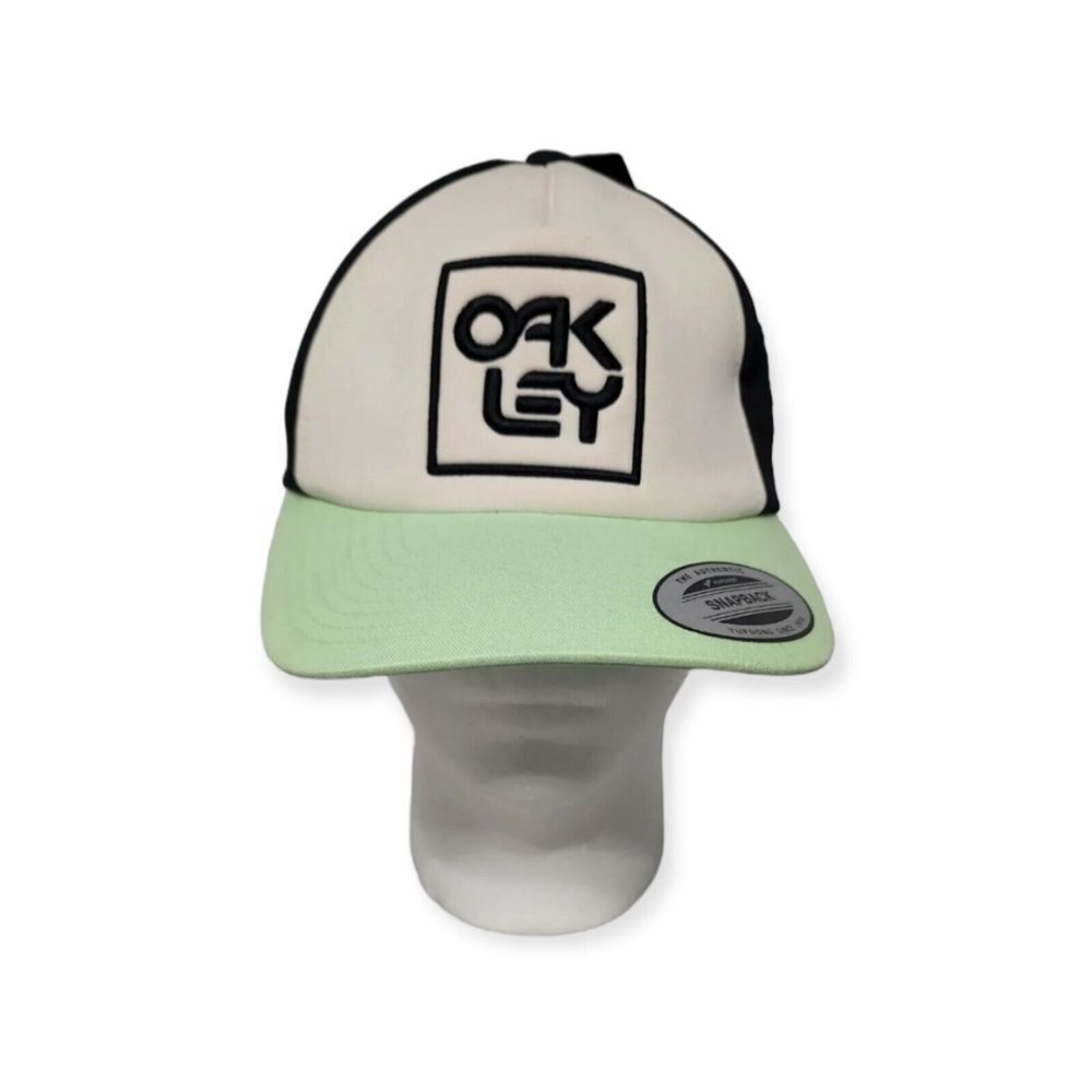 Oakley Men's Snapback Logo Hat Bay Green Men's‎  New